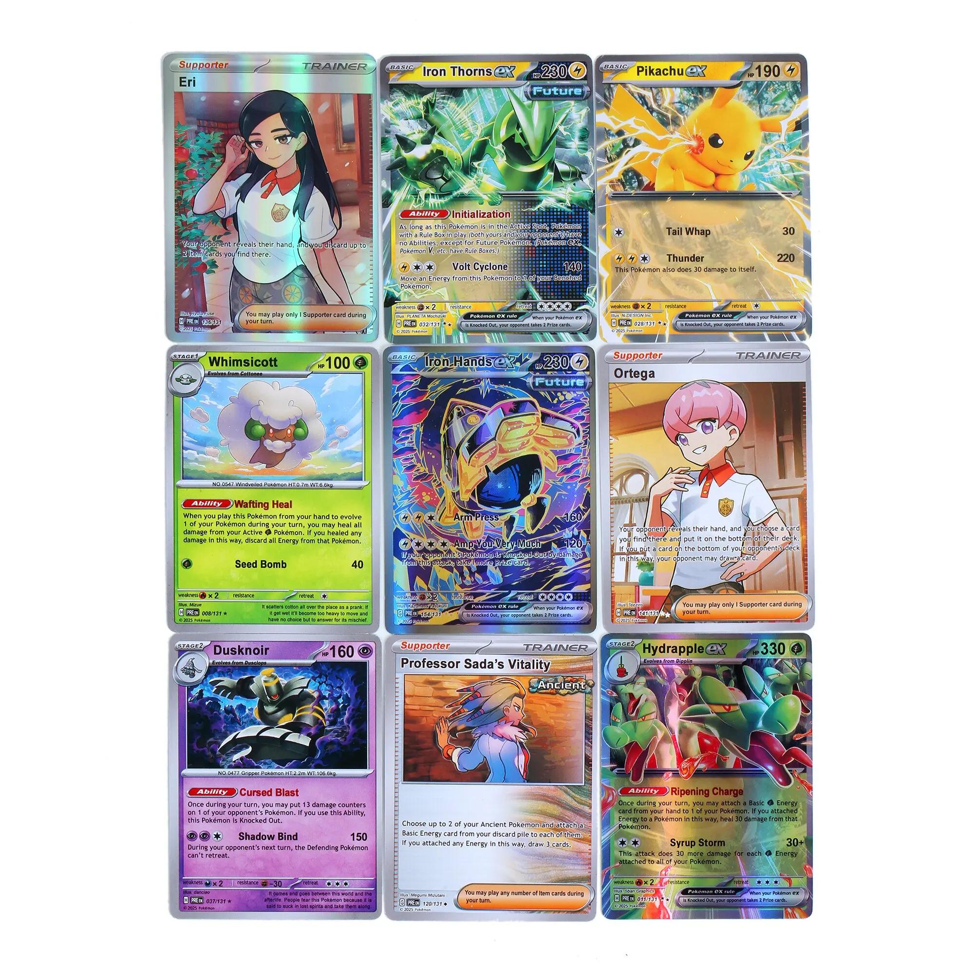 360 cartes Pokémon Prismatic Evolutions Scarlet Violet 151 Destined Rivals Black Bolt Booster anglai
