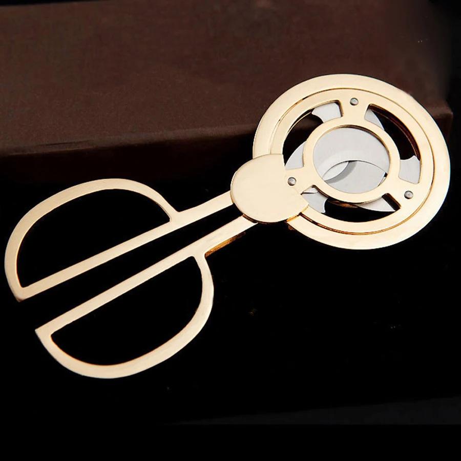 Lover des flammes Cuba coupe-cigare Guillotine perforateur ciseaux couteau acier inoxydable 3 lames 
