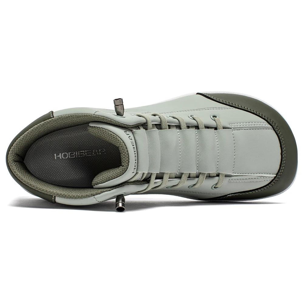 HOBIBEAR chaussures mi-hautes pieds nus hommes femmes bottines à bout large en plein air chaussures 