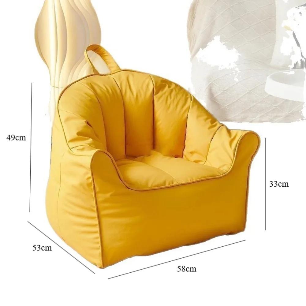 Mini canapé paresseux pour enfant, fauteuil de lecture, pouf individuel imperméable pour balcon, cha