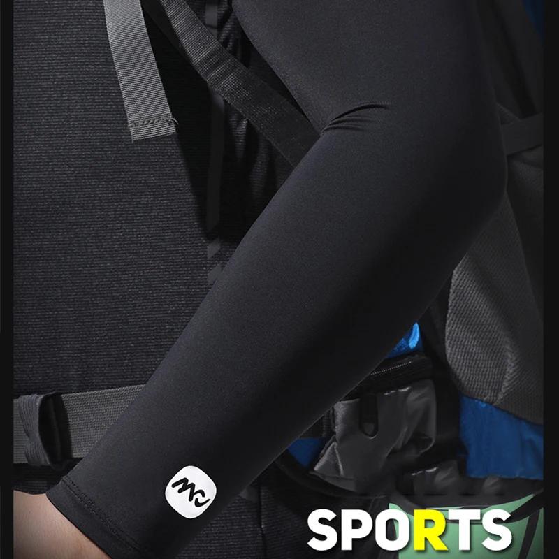 Manchons de bras de cyclisme pour Sports de plein air, avec technologie de refroidissement par glace
