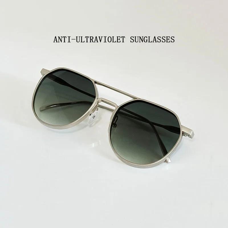 Lunettes De soleil ovales pour hommes 2024 lunettes De mode Vintage lunettes De soleil De créateur f