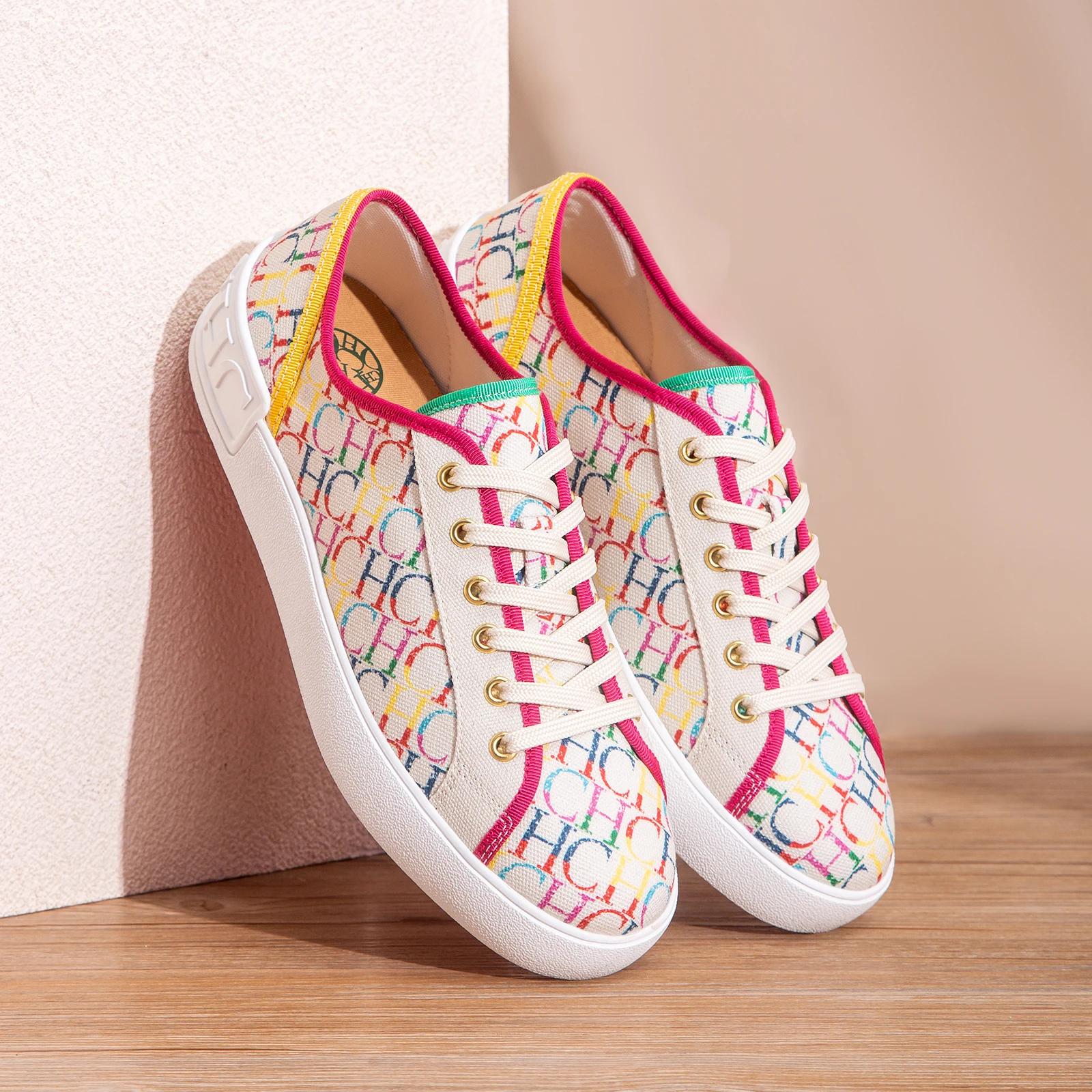 Chaussures de marche simples à lacets pour femmes, nouvelle Collection printemps 2026
