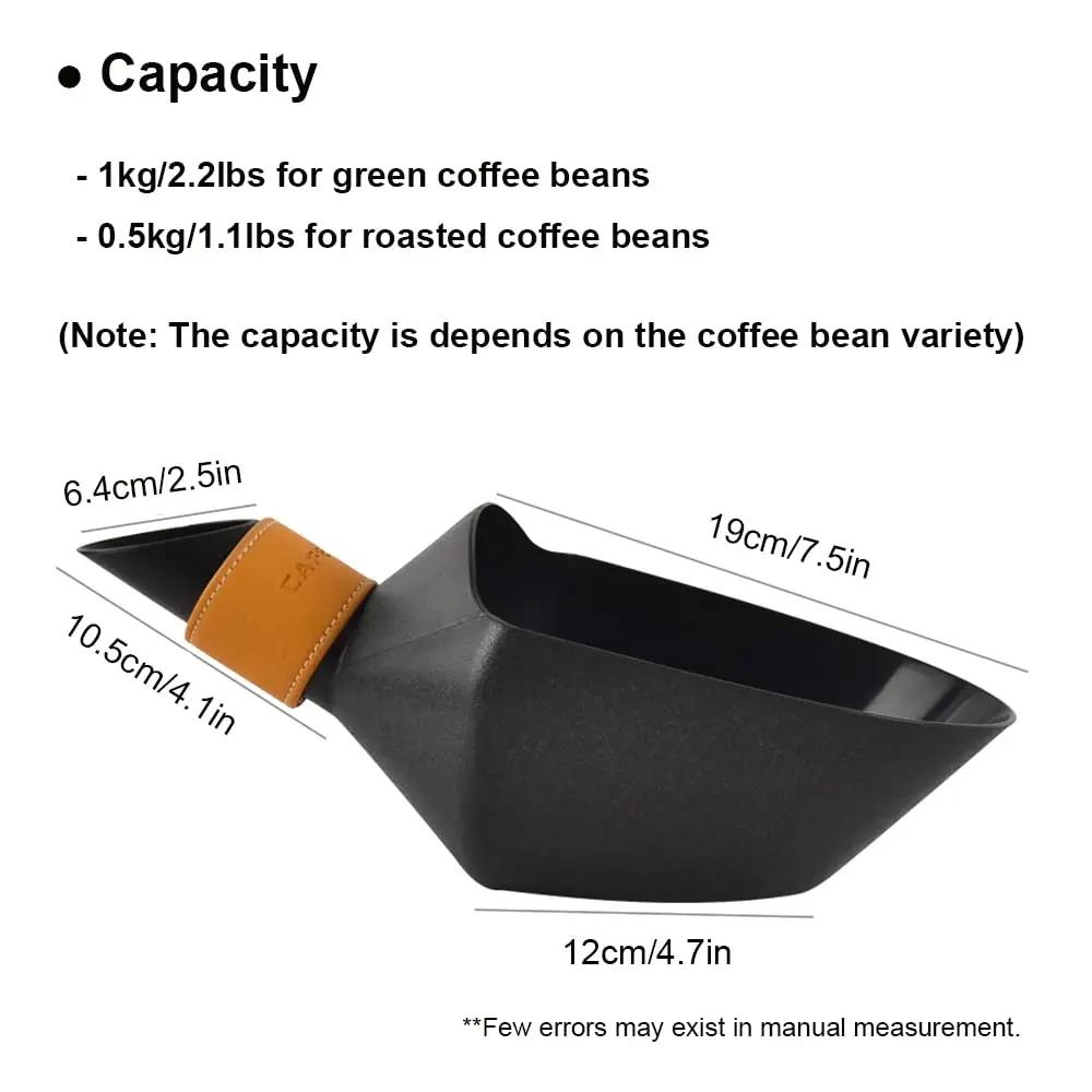 CAFEMASY – pelle à grains de café ABS, grande capacité, Durable, pour grains de café, farine, glaçon