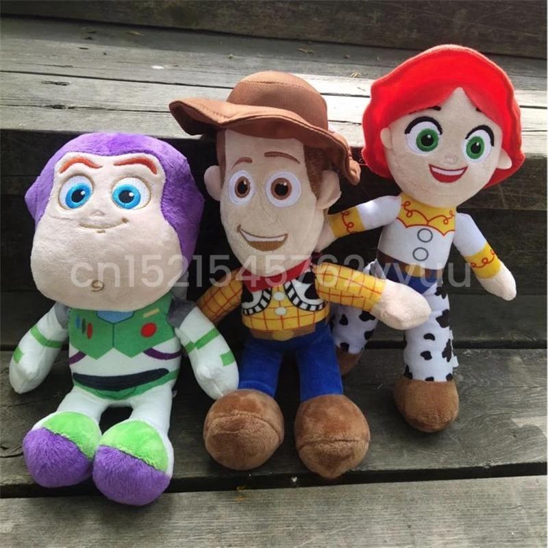 23 cm mignon Woody Buzz Lightyear peluche jouet belle peluche Anime Jessie peluches pendentif dessin