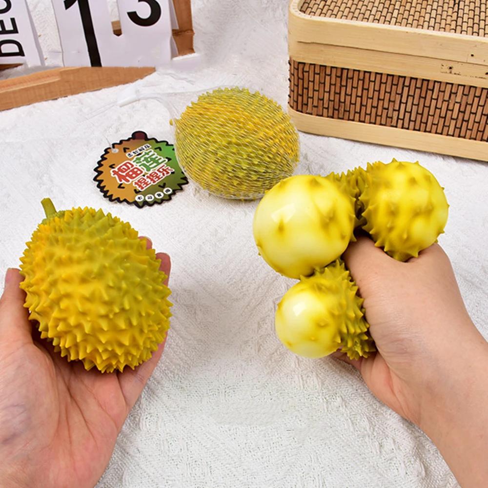 Jouet spongieux doux aux fruits de fraises – Soulagement du stress à montée lente pour enfants et ad