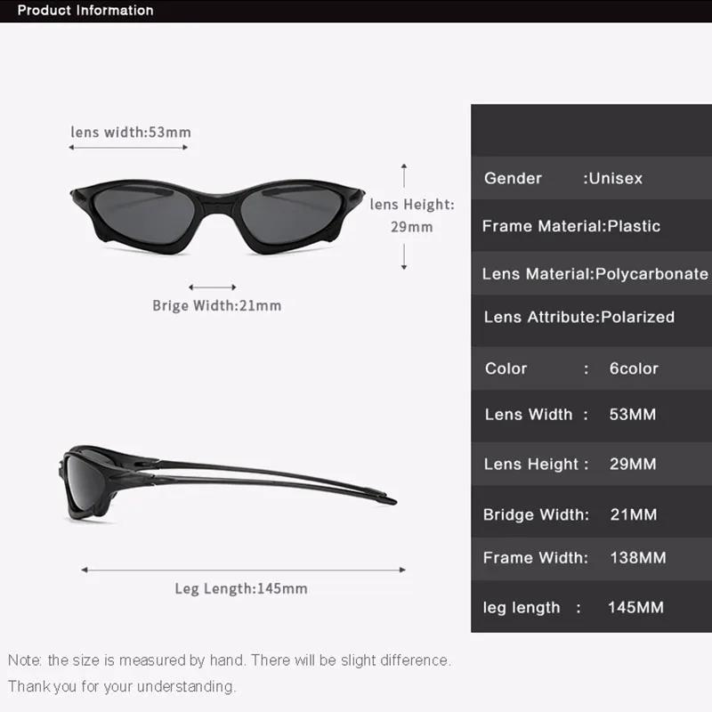 Hommes lunettes de soleil polarisées cyclisme Sports de plein air lunettes de soleil pêche course UV