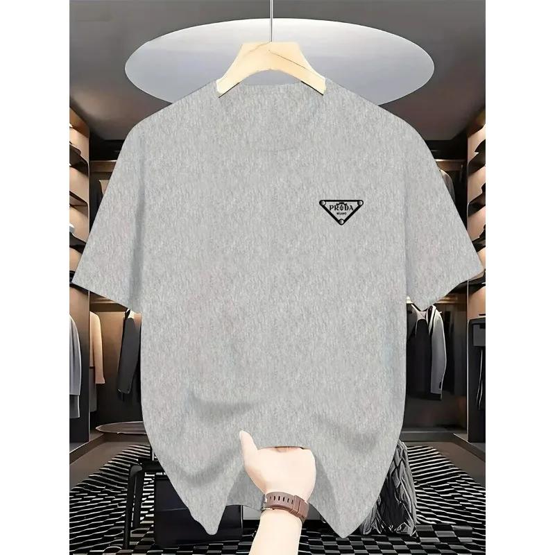 La dernière chemise à manches courtes imprimée 100 % classique et ample, de haute qualité, convient 