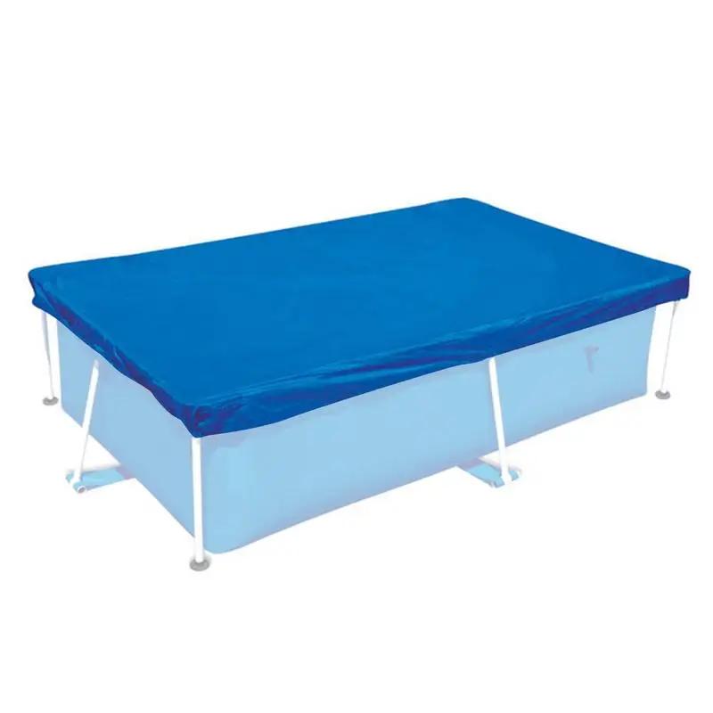 Couverture de piscine en tissu, cadre de piscine pour jardin, couverture de baignoire, anti-pluie, a