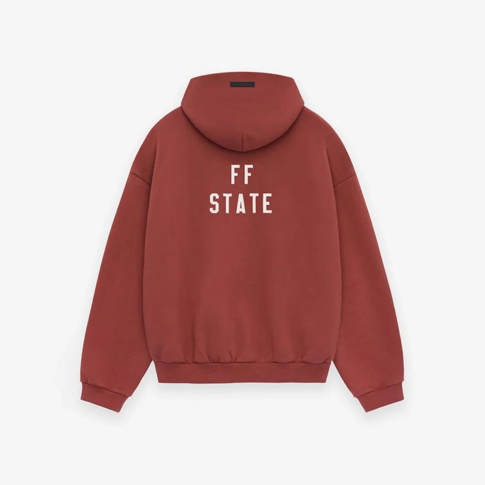 Nouvelle collection tendance : Sweat à capuche zippé imprimé lettres pour hommes et femmes, coupe am