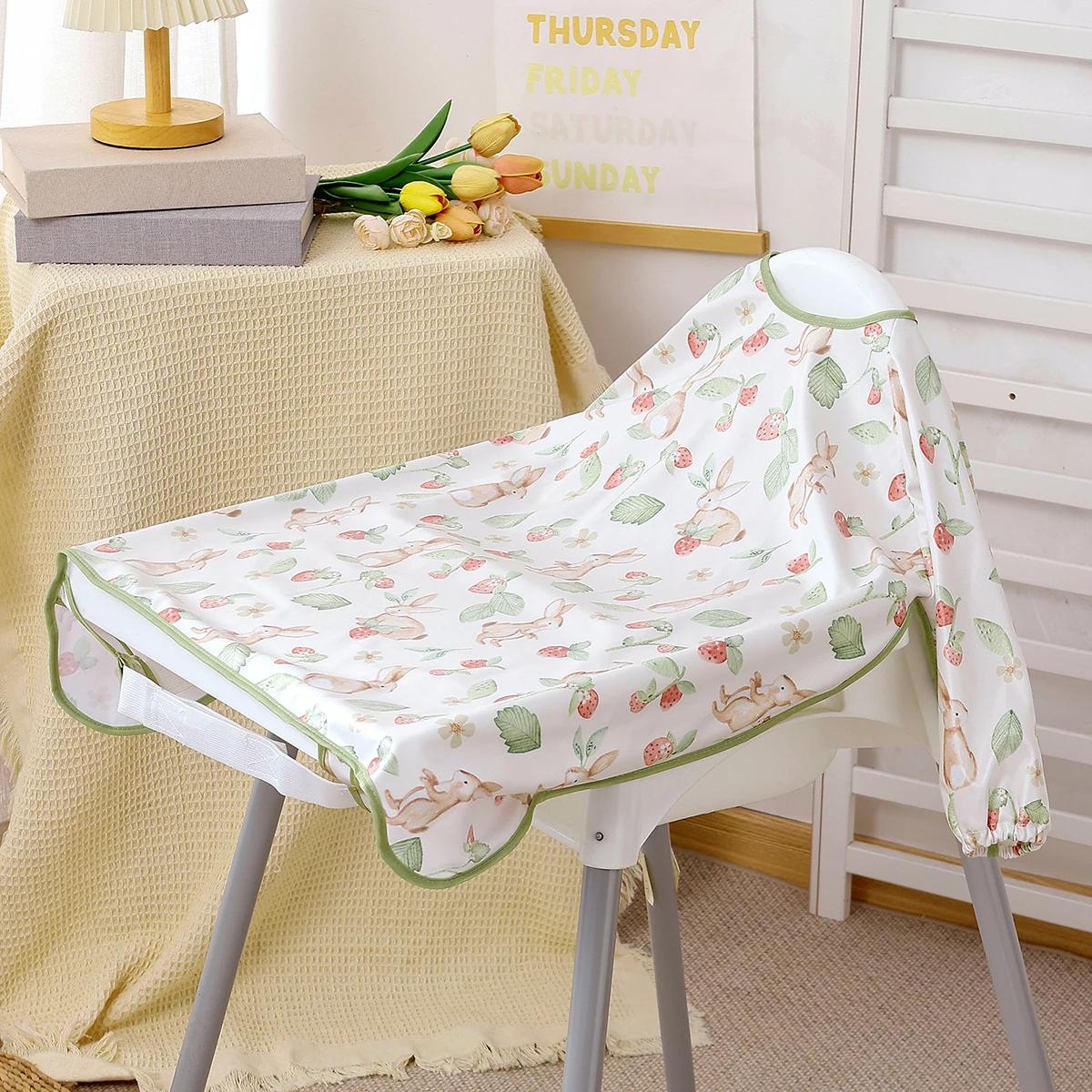 Elinfant – bavoirs imperméables à manches longues pour bébé, bavoirs d'alimentation et d'alimentatio