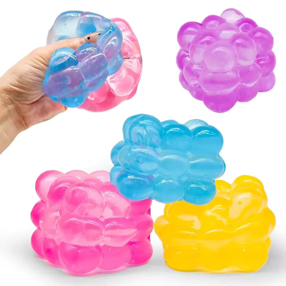 1Pc nouveau bonbons tridimensionnels pétrissage musique adulte soulagement du Stress presser jouets 