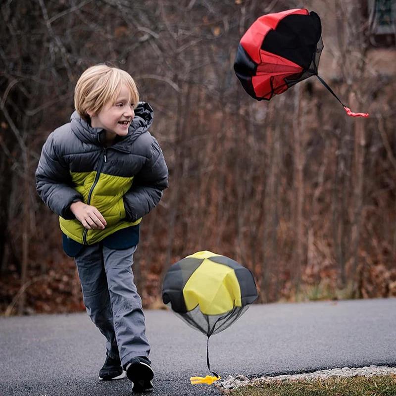 Jouets de Parachute pour enfants, Parachute volant d'extérieur sans enchevêtrement, jouets d'extérie