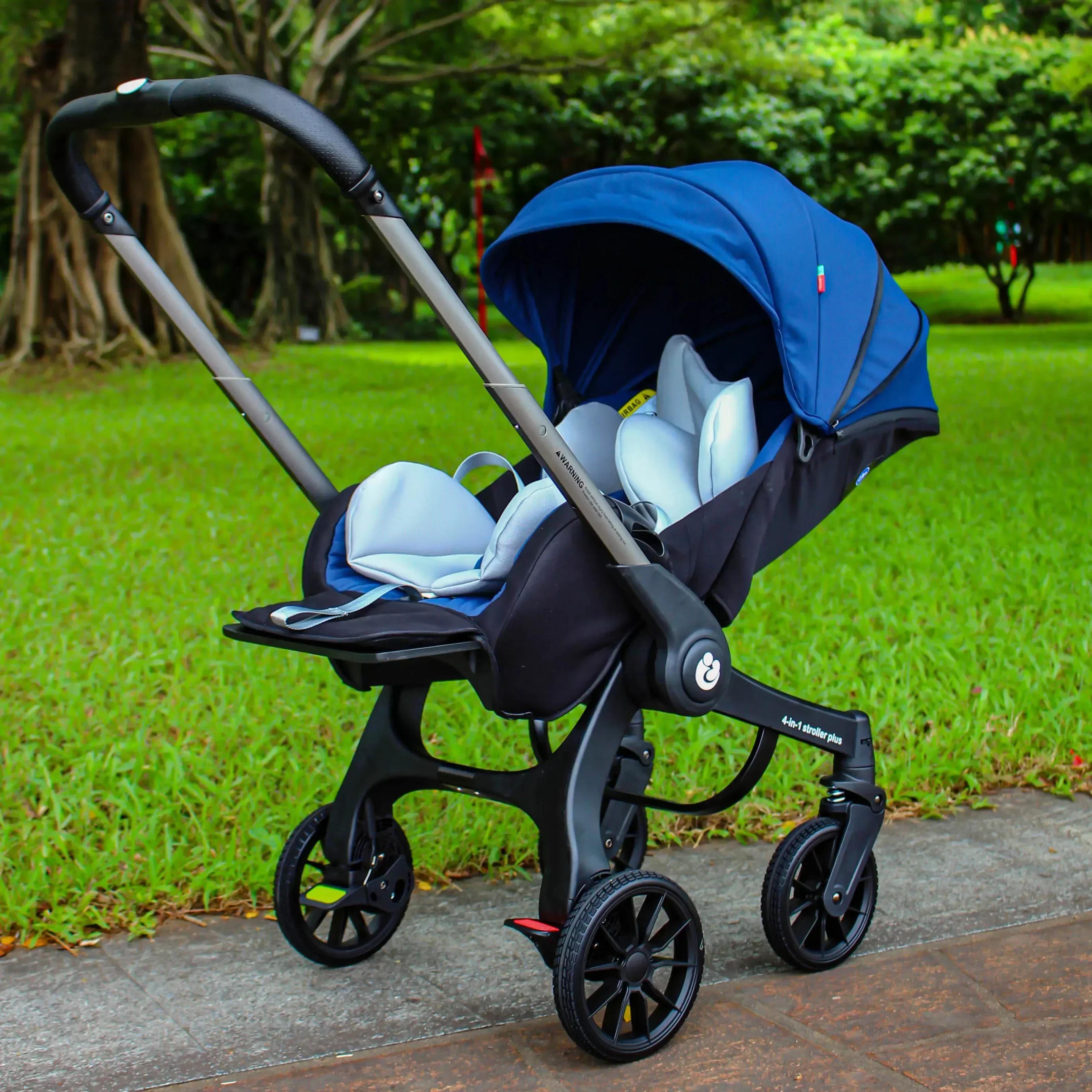 STOCK ue nouvelle poussette de bébé multifonctionnelle 4in1 pliable avec siège auto landau portable 