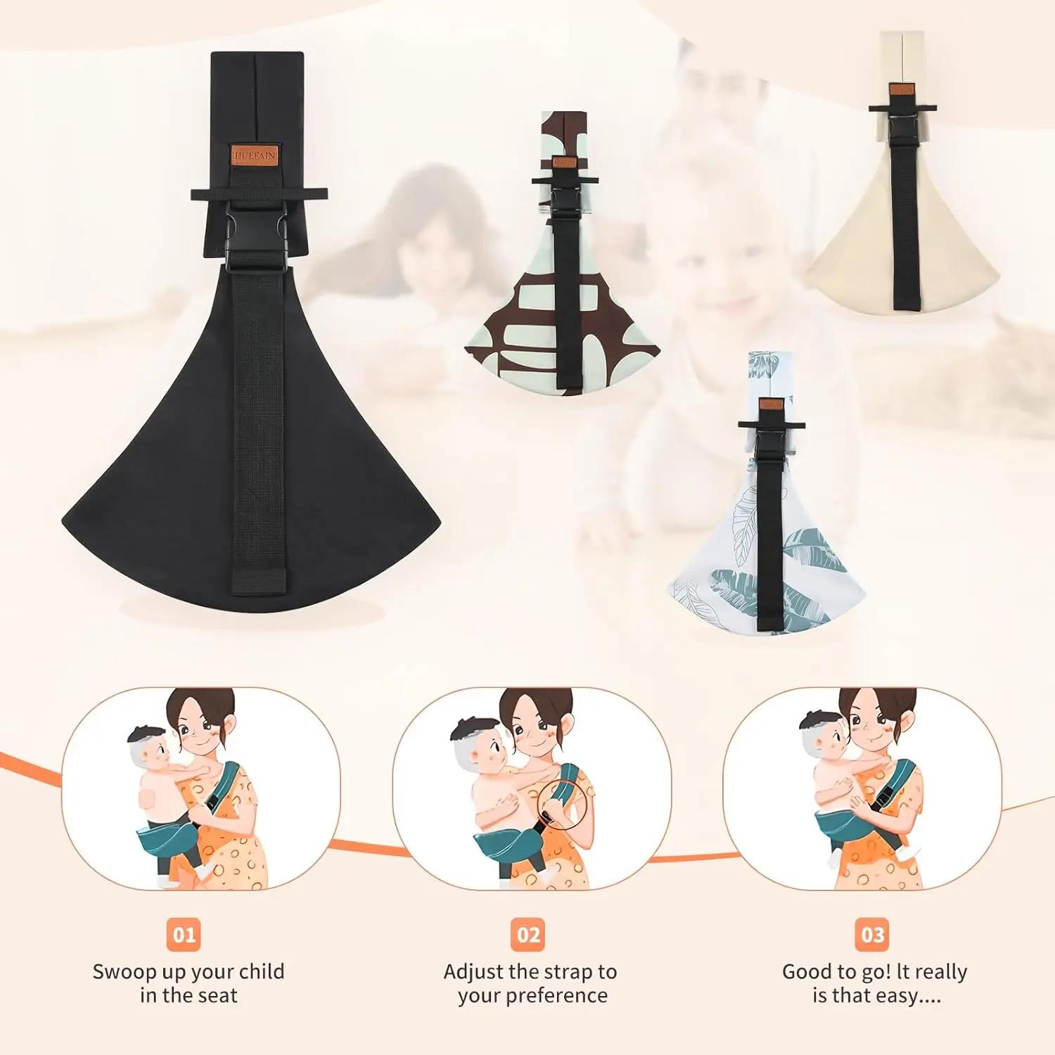 Porte-bébé portable multifonctionnel pour enfant, accessoires pour tout-petits, sac à bandoulière ré