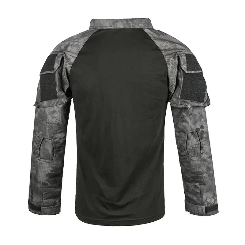 Combinaison de Camouflage, uniforme de Combat de l'armée américaine, chemise militaire Cargo CP mult