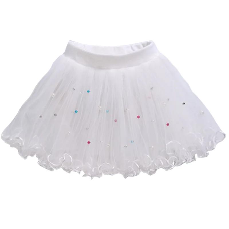 Bébé filles Tutu jupe moelleuse enfant en bas âge princesse Ballet danse Tulle maille jupe enfants g
