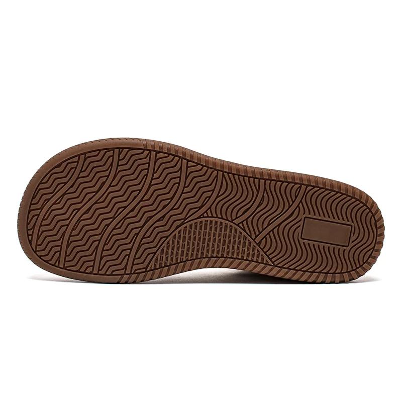 HOBIBEAR baskets à bout large chaussures de marche unisexes à lacets tissu baskets décontractées ant
