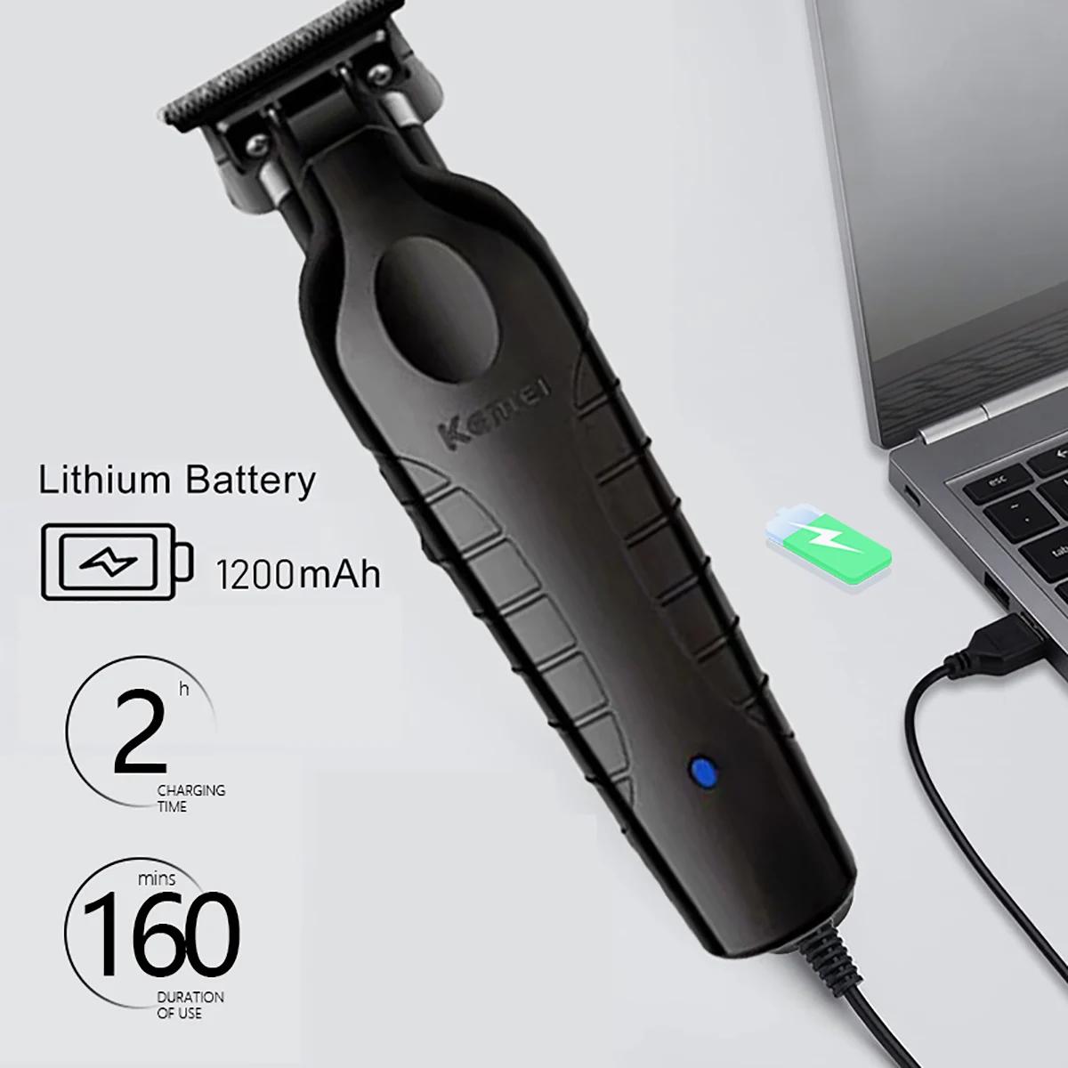 Kemei KM-2299 Professionnel Tondeuse À Cheveux pour Hommes Tondeuse À Cheveux Machine Tête Rasée Mac