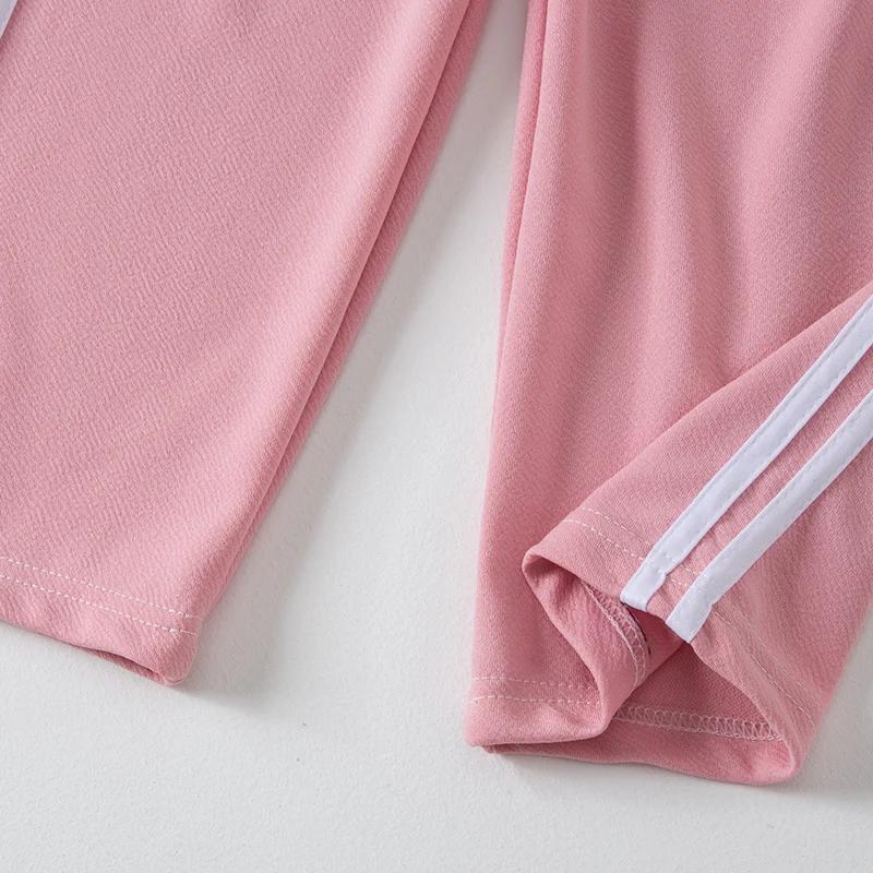 Pantalon été fin à jambes larges garçon fille vêtement confortable loisirs extérieur
