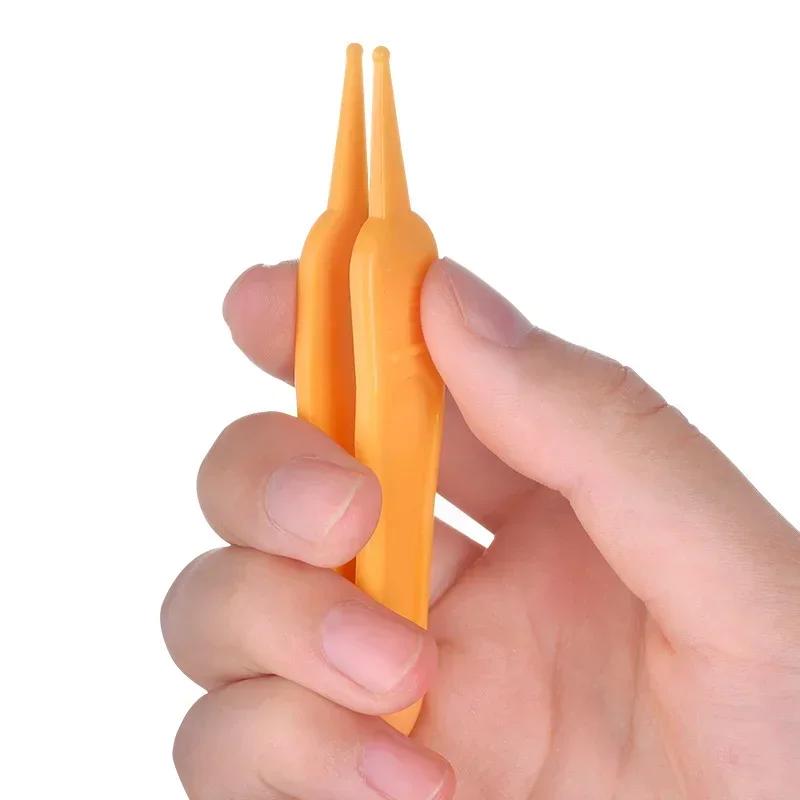 Pincettes en plastique pour bébé, outil de nettoyage du nez, pincettes de sécurité pour enfants, pin