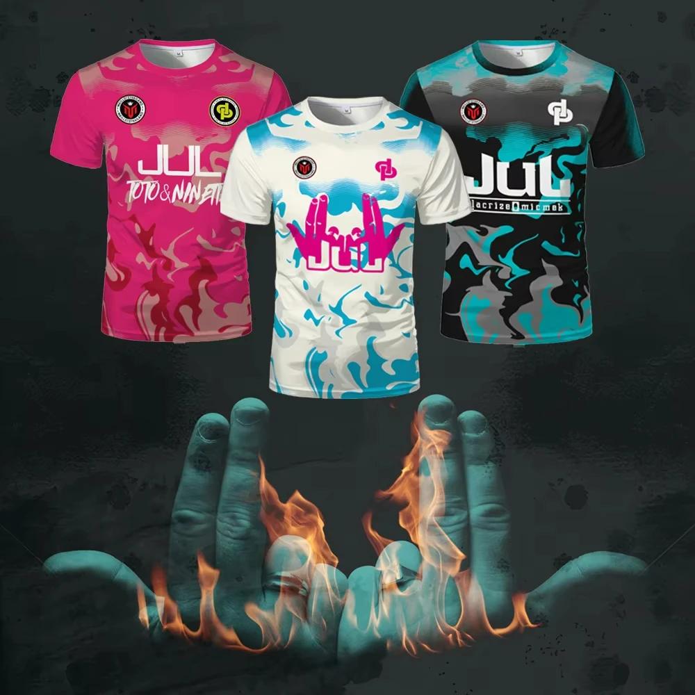 Nouveau Maillot d'été JUL Jersey Tchikita jeunesse respirant séchage rapide formation Football t-shi