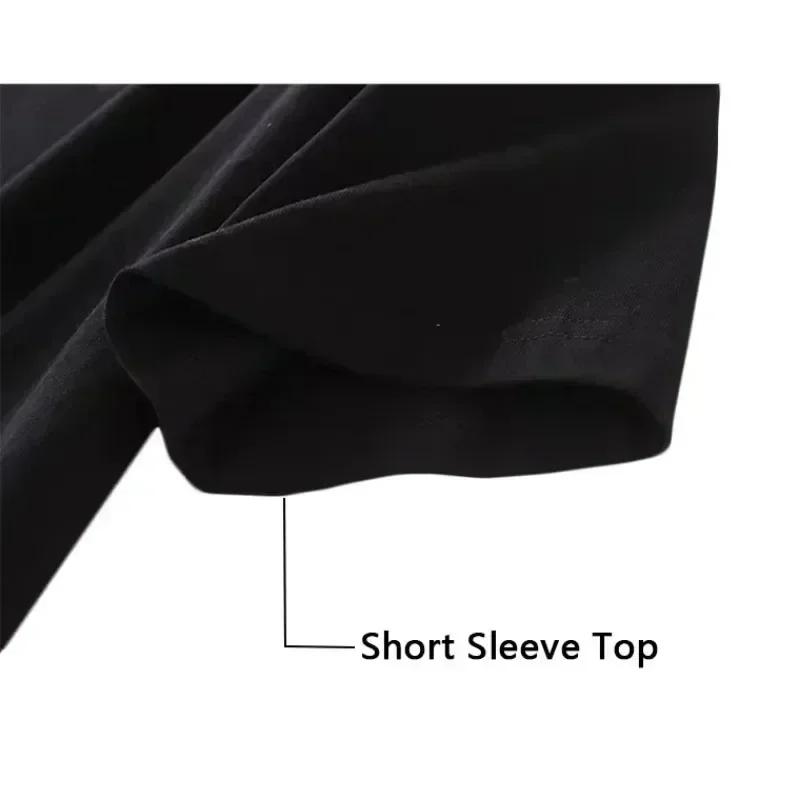 2025 nouveau modèle de marque de mode japonaise imprimé T-shirt à manches courtes Style de rue respi
