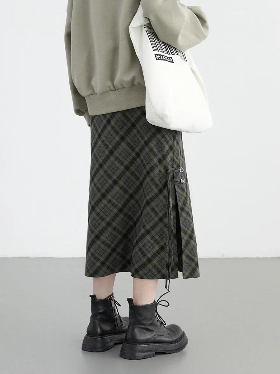 CHIC VEN – jupe longue décontractée pour femmes, nouveau Style doux et Cool, taille haute, fente à c