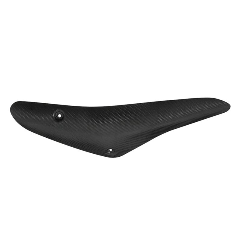 Couvercle de tuyau d'échappement en Fiber de carbone véritable, kit d'accessoires pour moto, DUKE 79