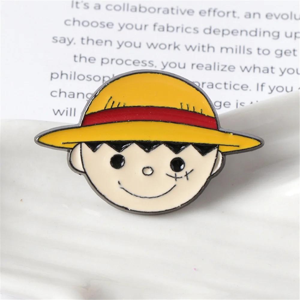 Broche de Personnalité de Dessin Animé, Danemark ge en Métal, Accessoires de Cartable pour Étudiants