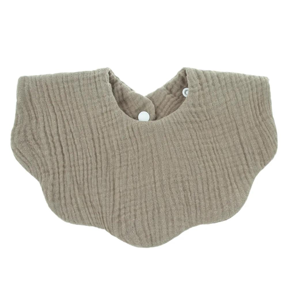 Bavoirs en coton doux pour bébé, 1 pièce, couleur unie, bavoirs pour nouveau-né, Bandana, écharpe po