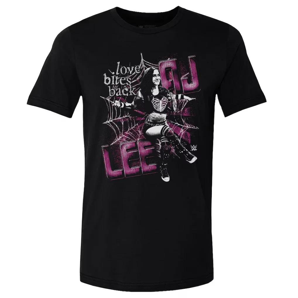 Nouveau T-shirt AJ Lee Series 2026 pour Homme – Mode Estivale Minimaliste, Col Rond, Coupe Ample Déc