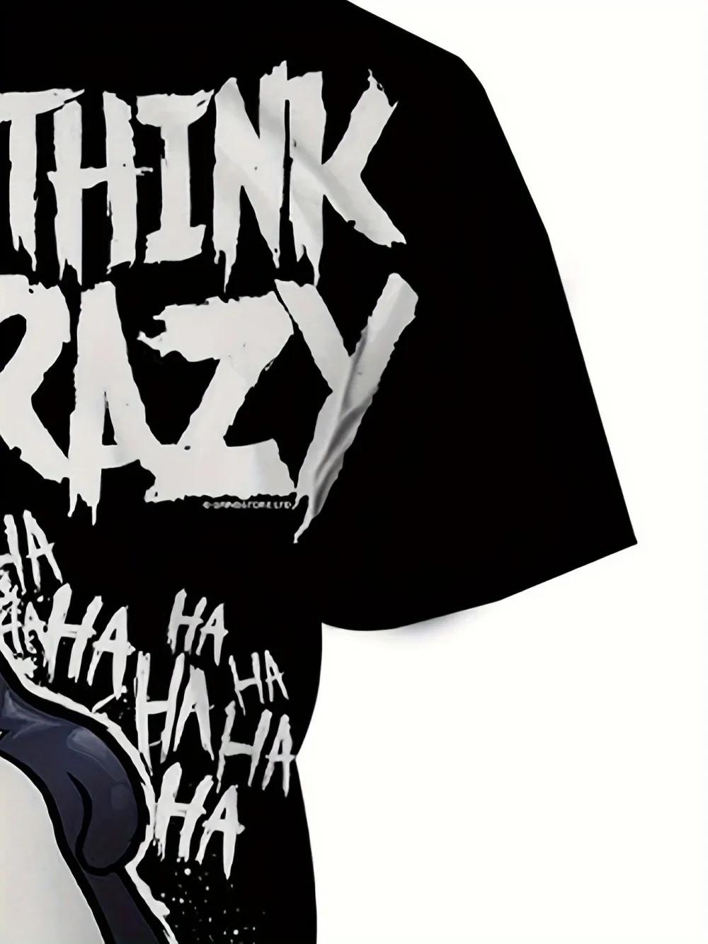 T-shirt d'été pour hommes, pingouin fou, nouvelle impression numérique, mode 3D, manches courtes, st