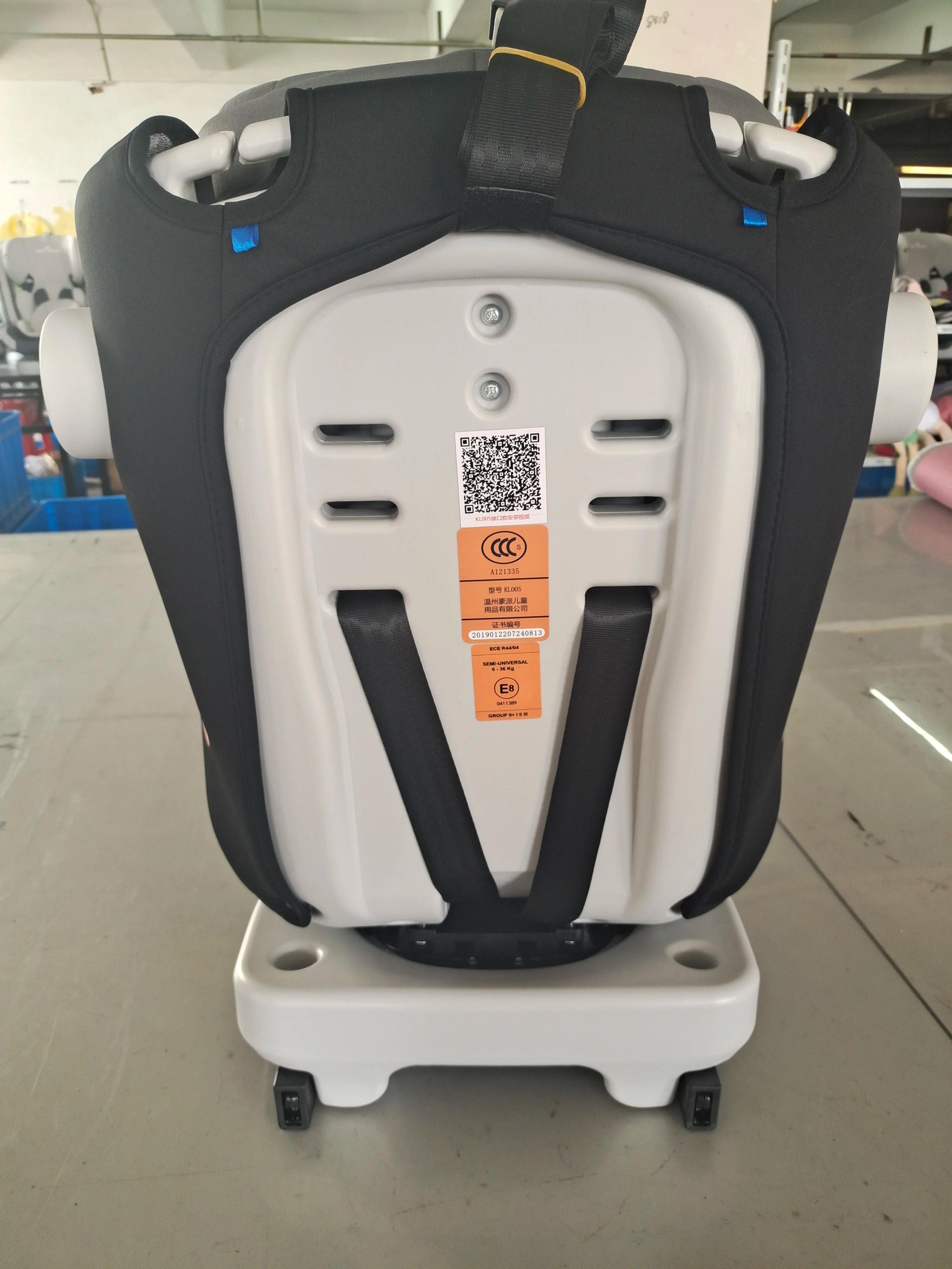 AP01 KL005 Siège auto enfant 360 °   Ceinture rotative 5 points 9-36kg 0 -12 ans Siège de sécurité e