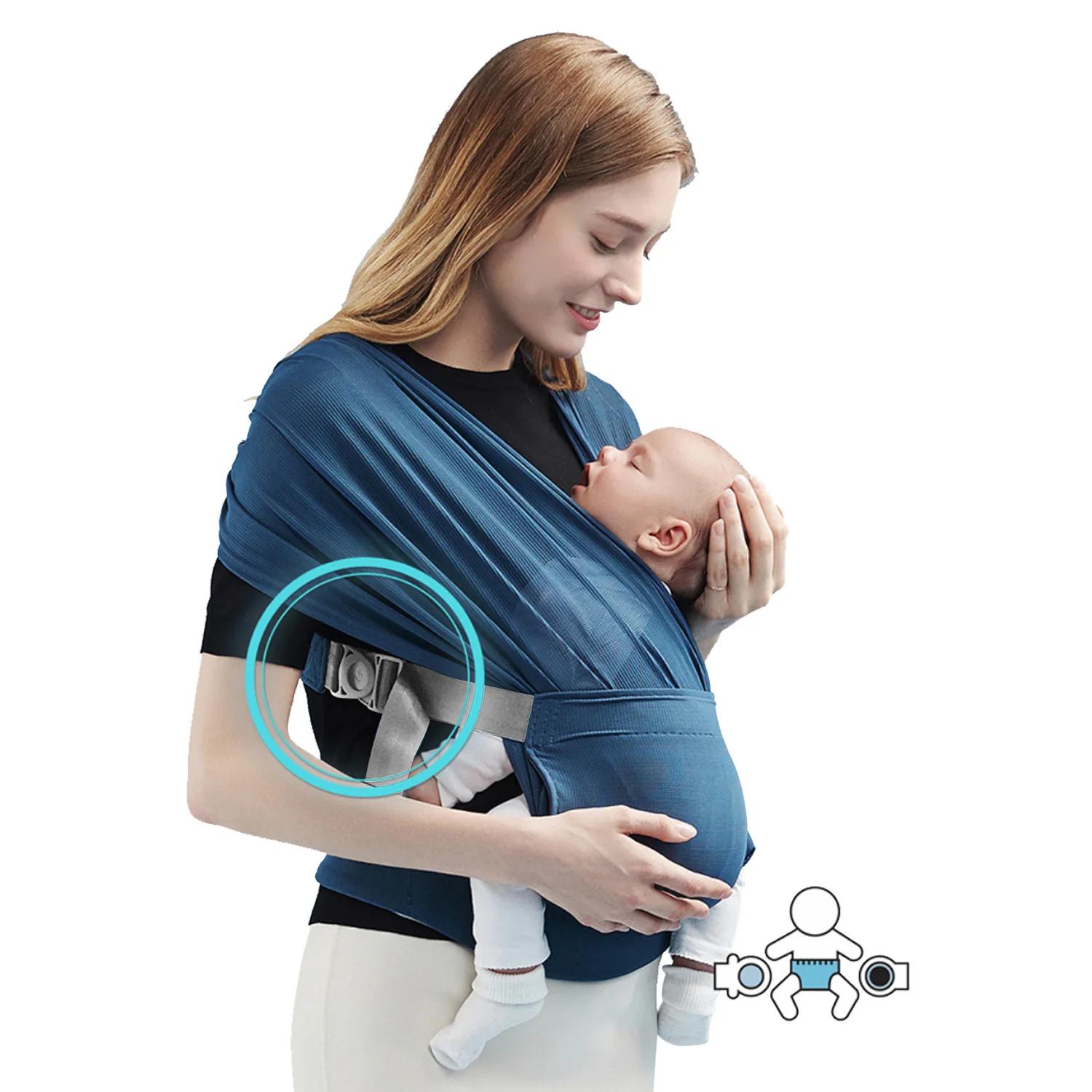 Wrap porte-bébé Original extensible pour bébé, parfait pour les nouveau-nés et les enfants jusqu'à 4