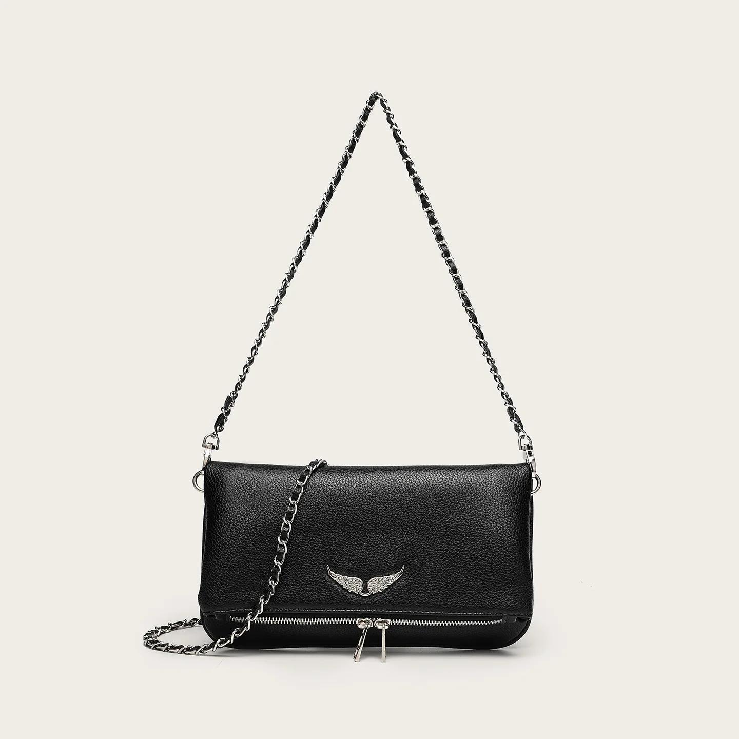 Sac carré mini Wing pour femme, sac à bandoulière et sac croisé tendance 2026, petit sac à main mign