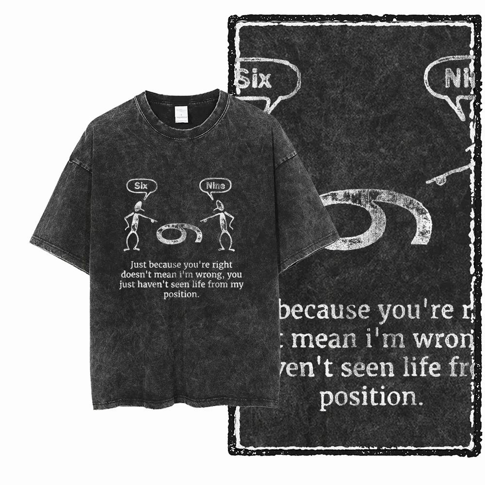 ZG Cool imprimé coton lavé à l'acide graphique exclusif unisexe t-shirt Cool Vintage Streetwear homm
