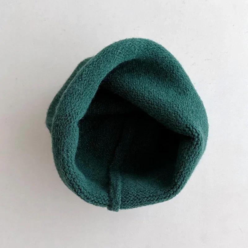 Chapeaux d'hiver pour enfants, pour nouveau-nés garçons, Bonnet en Crochet, casquette pour petites f