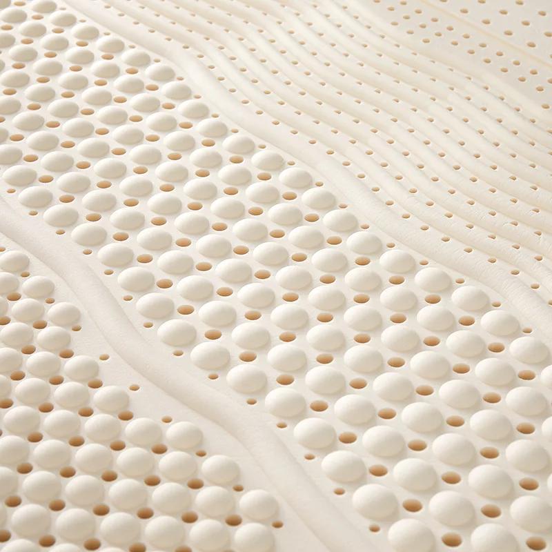 Matelas en latex 100% naturel avec housse, matelas en caoutchouc pur, importé, lit de 1.8m, tapis de