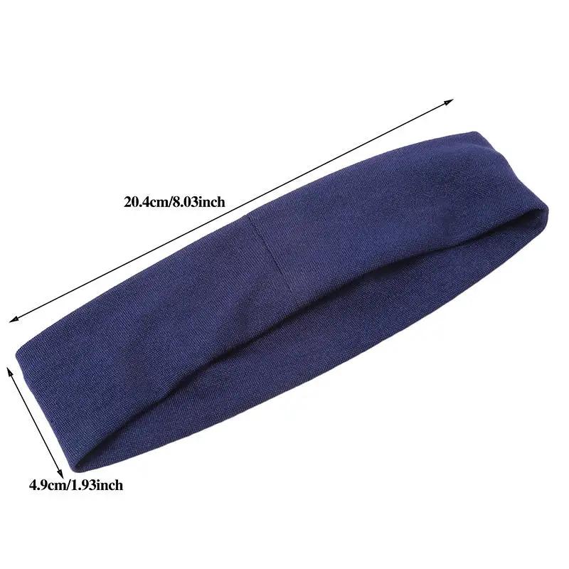 7 pièces bandeaux de sport élastiques pour femmes bandeaux extensibles de couleur bonbon bandeaux de