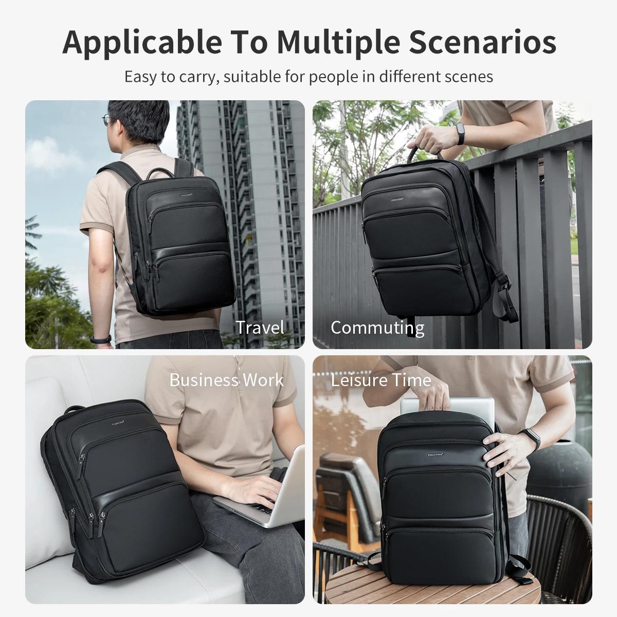 Tigernu sac à dos hommes voyage sac à dos mince sac à dos mâle sac à dos pour ordinateur portable sa