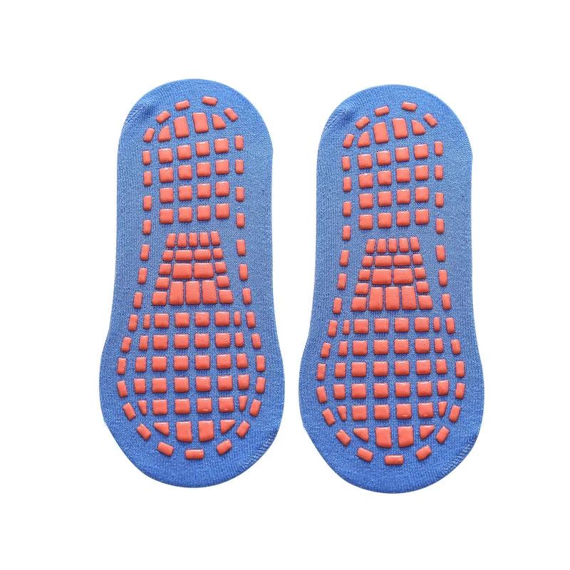 Chaussettes antidérapantes pour enfants et adultes, chaussettes de Trampoline Parent-enfant, chausse