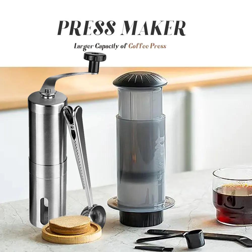 AeroPress – Machine à café expresso Portable de 300ml, cafetière à presse française avec filtre en p