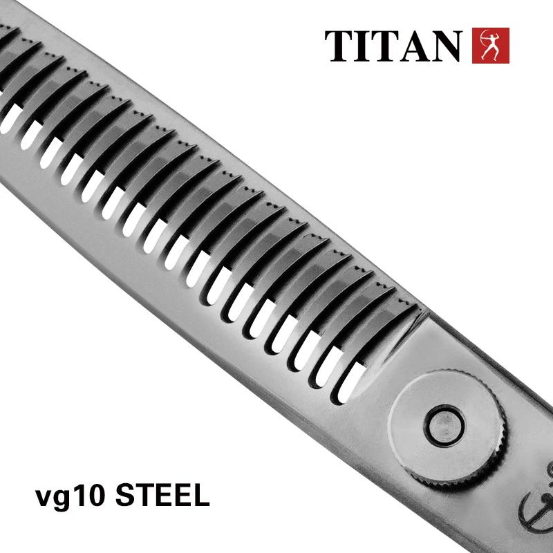 Titan – ciseaux de salon de coiffure professionnels, acier vg10, nouveau design, japon