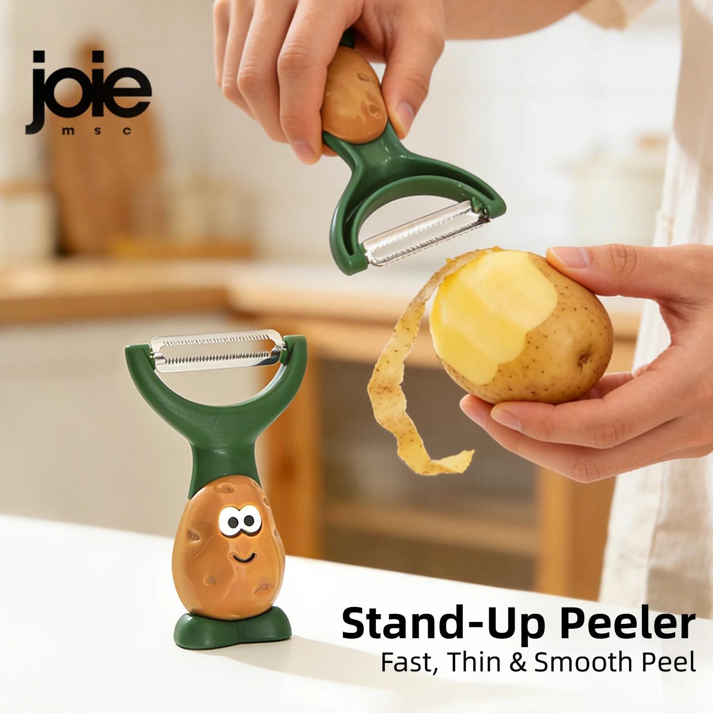 Joie éplucheur de pommes de terre en acier inoxydable éplucheur de fruits et légumes râpe multifonct