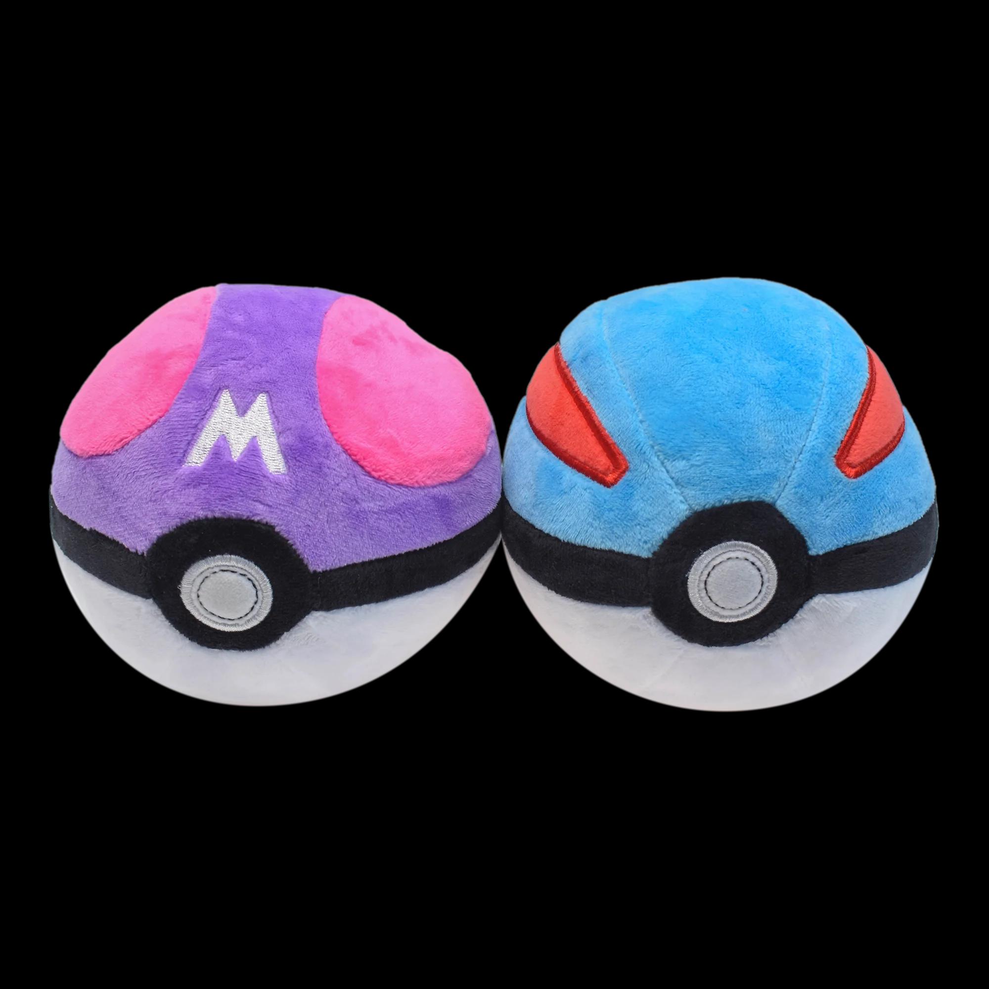 Maître balle grande balle Ultra balle Poké balle jouets en peluche doux animaux en peluche dessin an