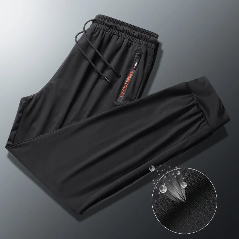 Pantalon de survêtement respirant pour hommes, grande taille 9xl 8xl 7xl, Cool, séchage rapide, en s