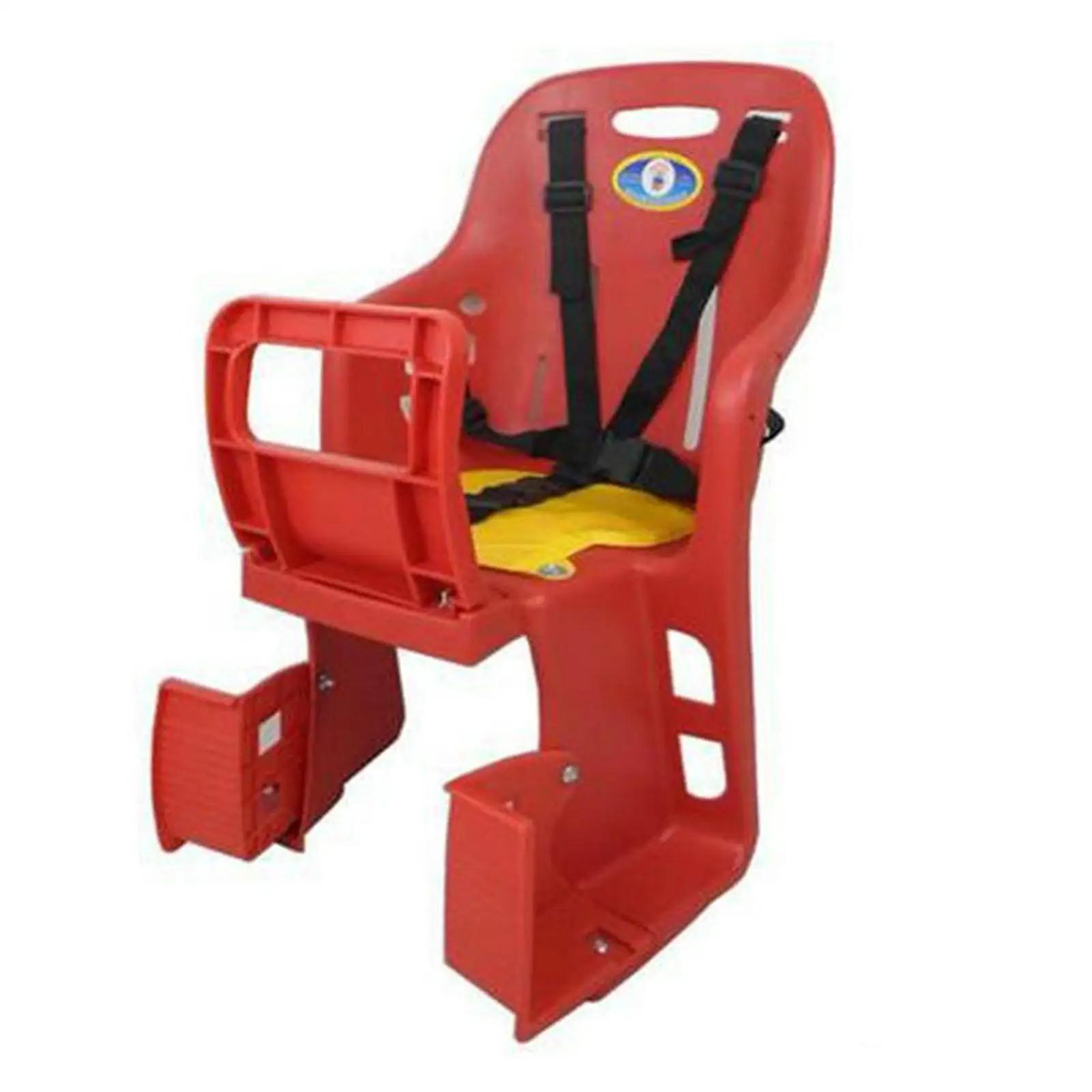 Siège de vélo confortable avec accoudoir pour enfants et adultes, siège arrière de vélo, VTT, Electr