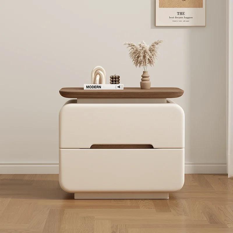 Table De nuit européenne élégante, rangement Simple et tendance, Table De nuit De luxe mignonne avec