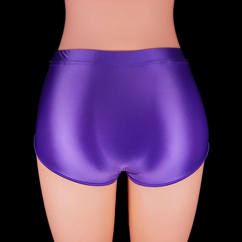 Short IQUE dex brillant sans couture pour hommes et femmes, vêtements de fitness brillants, bas de b